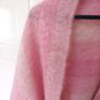 Vintage Mohair Scarf/Wrap Donegal Design. Image 4
