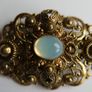 Antique Victorian Brooch with  Cabochon Stone Image 2