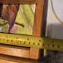 Book Stand or Foldable Wooden Small Size Display Easel Is slight damege in top edges - GDC - GREAT FOR SMALL FRAMES & PLATES Image 2