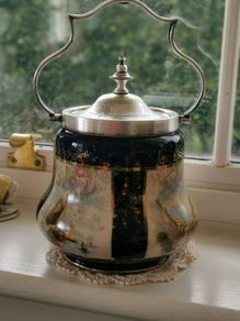 Antique Biscuit Barrel