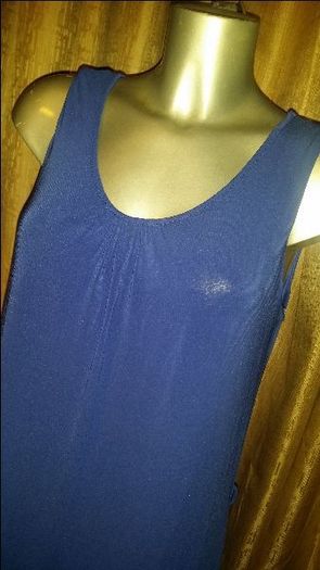 Mango Royal Blue full length maxi dress size UK10/12 EUR38/40 Postage included