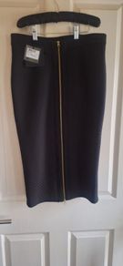Access Fashion  New with Tags Black Pencil Skirt