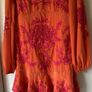 New Without Tags Karen Millen Embroidered Ladder Mini Dress Image 9