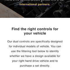 Honda Civic 2017-2022 Dual controls
