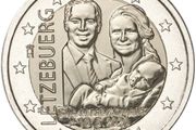 Luxembourg 2 Euro Commemorative Coin 2020 - The Birth of  Prince Charles. Relief Version. Uncirculated.