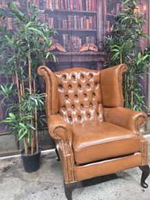 Arm chair - High-Back Queen Anne (wingback)