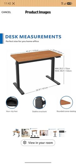 Adjustable Electric Desk