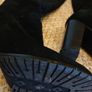 Black Suede Boots    Size 5 Image 3