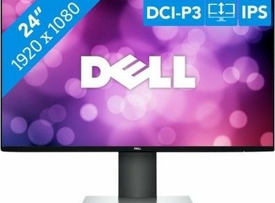 Brand-new Sealed Dell U2419H UltraSharp 24 Inch Full HD (1920x1080) Monitor, 60Hz, IPS, 5ms, InfinityEdge, 99 Percent sRGB, 2x DisplayPort, HDMI, 5x USB,Adjustable Stand (Height, Pivot, Swivel, Tilt)