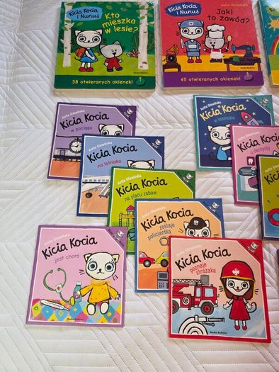 Zestaw ksiazeczek o Kici Koci | Kicia Kocia - ksiazki po polsku