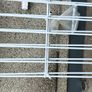 White metal double bed frame Image 4