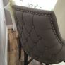 TwoTufted bar stools  - needs reupholstery Image 2