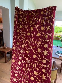 Lined curtains
