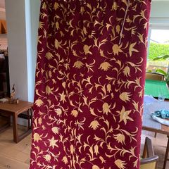Lined curtains