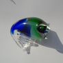 Coloured glass ornament, Sea lion, Home decor,Glass ornament, Paperweight,Gift Image 4