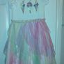 Pink net dress size 7-8 Image 2