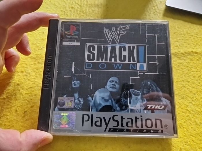 Smack Down PlayStation1 Ps1 PlayStation2 Ps2 Games Original