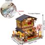Mini Dollhouse Wooden 3D Puzzle Toy Kit Image 6