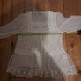 BNWOT Size M Cream Chiffon Top Image 4
