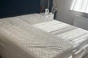 Double bed and mattress