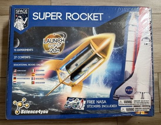 Science4you Super Rocket Experiment Kit (Brand New & Sealed)