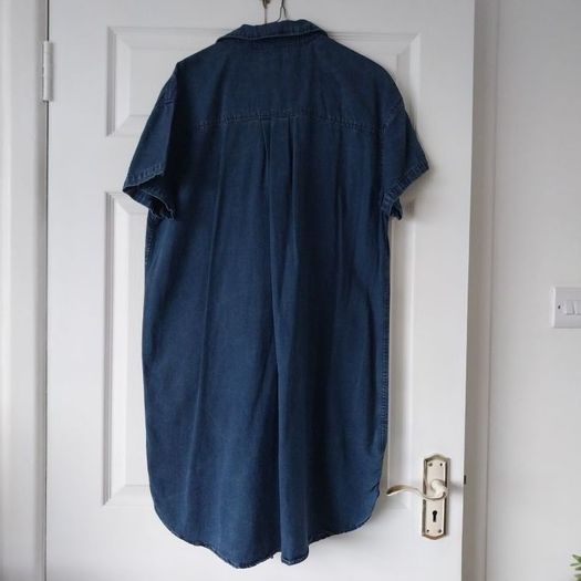 H&M denim dress tunic UK 12 - 16