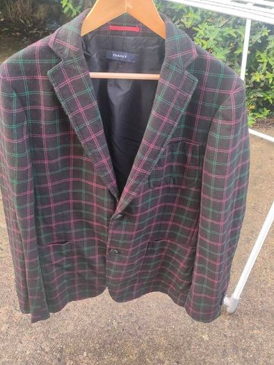 Gant Classic Weekend Check Wool Blazer
