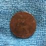 British 1 penny 1898 Image 2