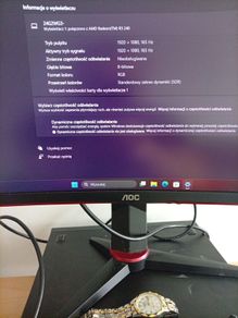 AOC Curved Gaming 165hz HDR