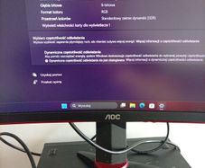 AOC Curved Gaming 165hz HDR