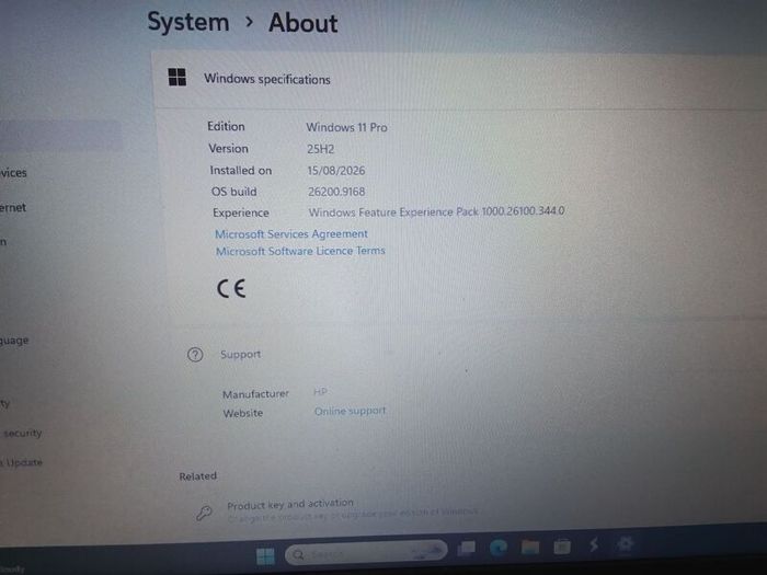 laptop. Hp