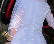 Holy Communion Veil & Shoes