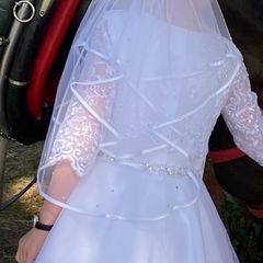 Holy Communion Veil & Shoes