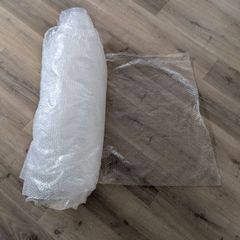 Large roll of bubble wrap