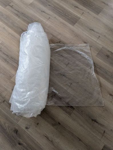 Large roll of bubble wrap
