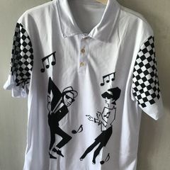 Ska themed Polo Shirt - 2 Tone