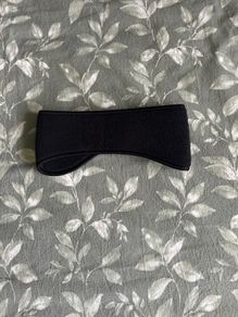 Black ear warmers