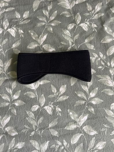 Black ear warmers