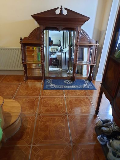 antique overmantel