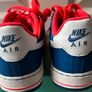 Nike Air Force 1 Crimson Blue UK5 Brand New Unworn Image 6