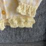 Cardigan and hat 0to 3 mths Image 2
