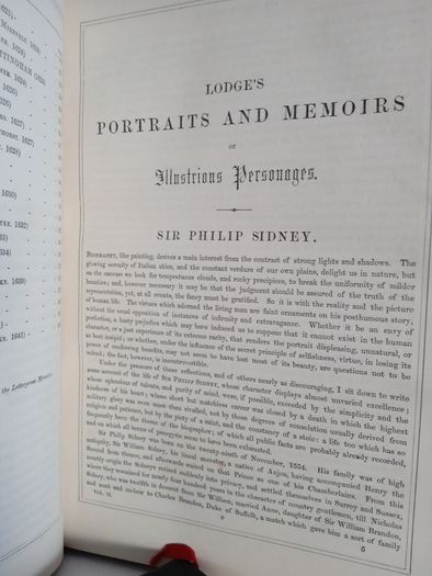 Portraits of Illustrious Personages of Great Britain: Engraved from Authentic Pictures in the Galleries of the Nobility and the Public Collections of the Country with Biographical and Historical Memoirs of their Lives and Actions (Vol. II) by Edmund Lodge