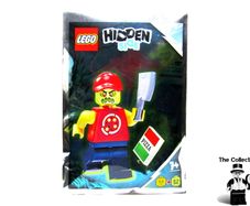 LEGO Hidden Side Possessed Pizza Delivery Man Minifigure Foil Pack Polybag Limited Edition Brand New Sealed