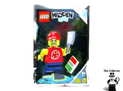 LEGO Hidden Side Possessed Pizza Delivery Man Minifigure Foil Pack Polybag Limited Edition Brand New Sealed