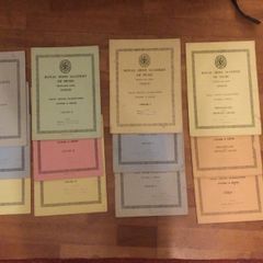 Royal Irish Academy of music exam pieces from 1970s and early 1980s