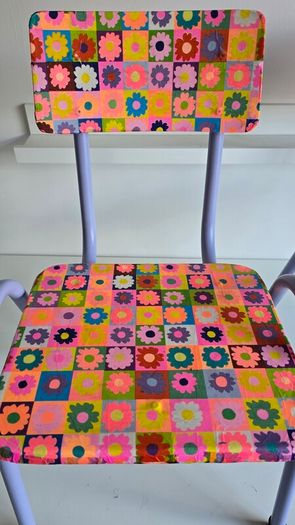 Upcycled Vintage School Chairs