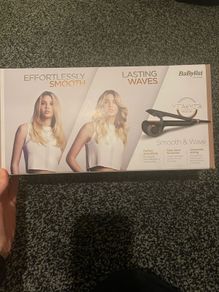 babyliss hair curler &smoother