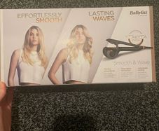 babyliss hair curler &smoother