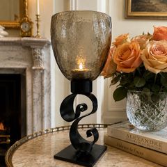 Vintage Style Hurricane Candle Holder