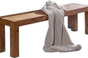 Dining Room Bench Solid Wood Sheesham 120cm